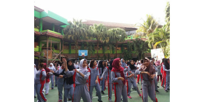 Kegiatan Senam Bersama 